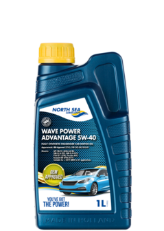 NSL WAVE POWER ADVANTAGE 5W-40 12X1L