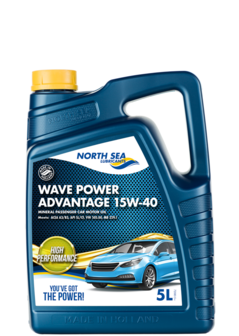 NSL WAVE POWER ADVANTAGE&nbsp;15W-40 3X5L